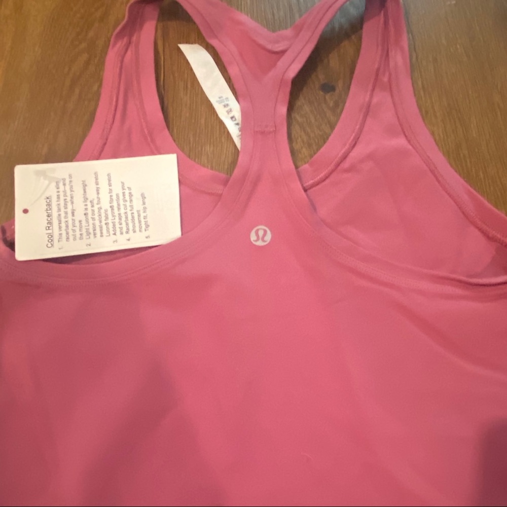 Lululemon “Cool Racerback” Tank (Size 6) - Picture 2 of 5